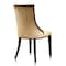 Manhattan Comfort Fifth Avenue Velvet Dining Chair (Set of Two) in Antique Gold and Walnut DC008-AG - alternate 6
